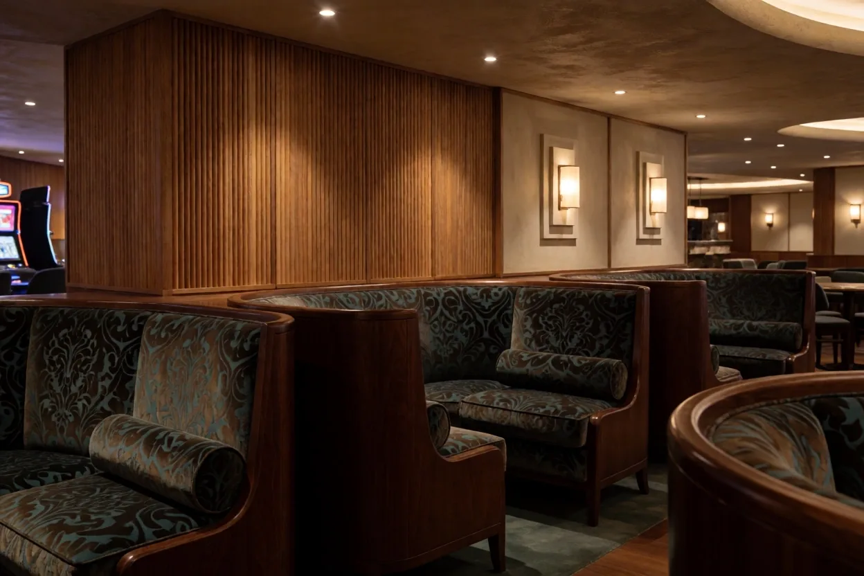 Intérieur luxueux du salon Savellix