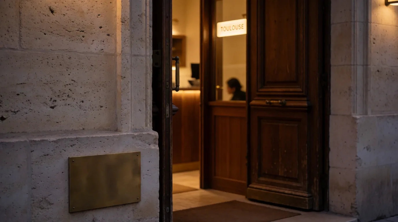 Entrée du salon Savellix à Toulouse